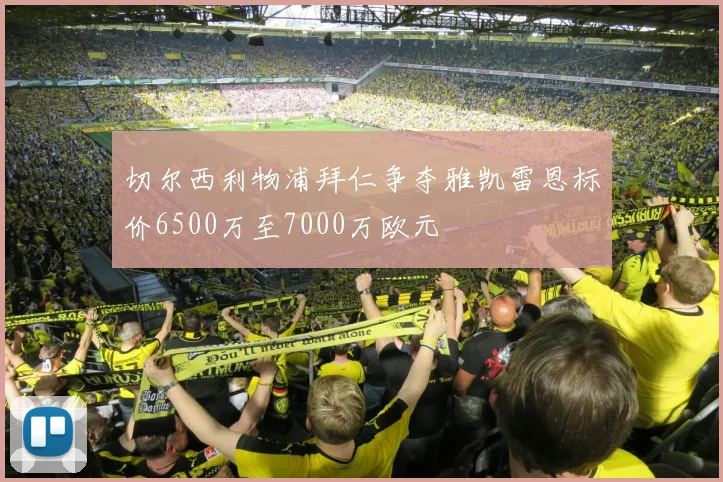 切尔西利物浦拜仁争夺雅凯雷恩标价6500万至7000万欧元